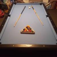 The C.L. Bailey CO. Pool Table